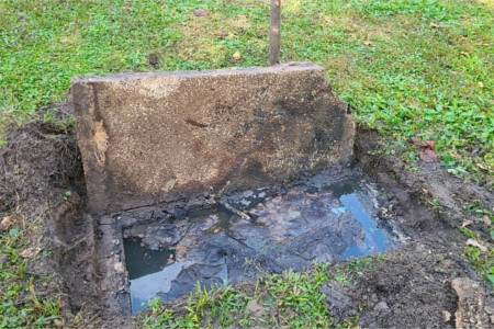 Septic system inspection