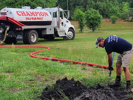 What are the most common causes of a septic tank backup